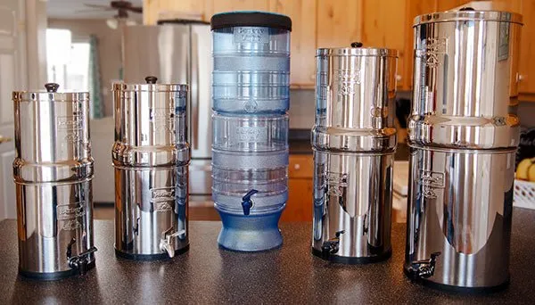 Best Countertop Gravity Water Filters, Santevia Water Filter Countertop Models